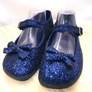 Hot Chocolate Design Chocolaticas Mary Jane Shoes Blue Sz 41 / US 11 Sequins Bow